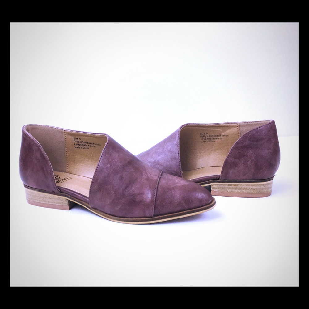 Beast Fashion Womens Side Open Shoes 6